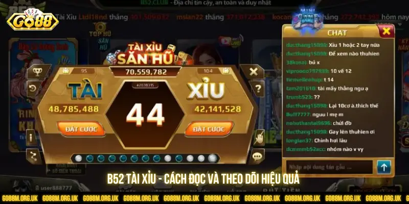 B52 Tài xỉu - Cách đọc và theo dõi hiệu quả