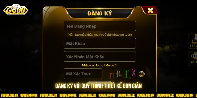 Hướng dẫn đăng ký Go88 dễ hiểu đảm bảo an toàn